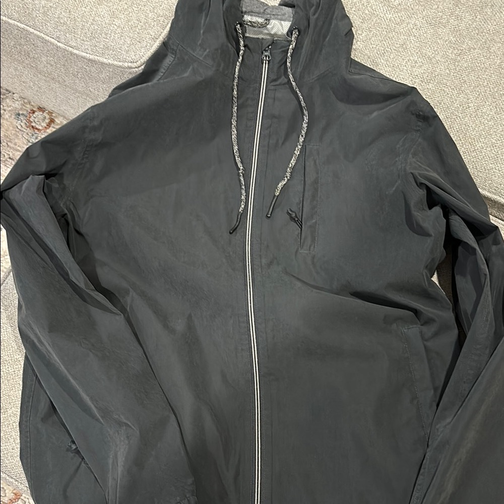Marine Layer Waxed Raincoat
